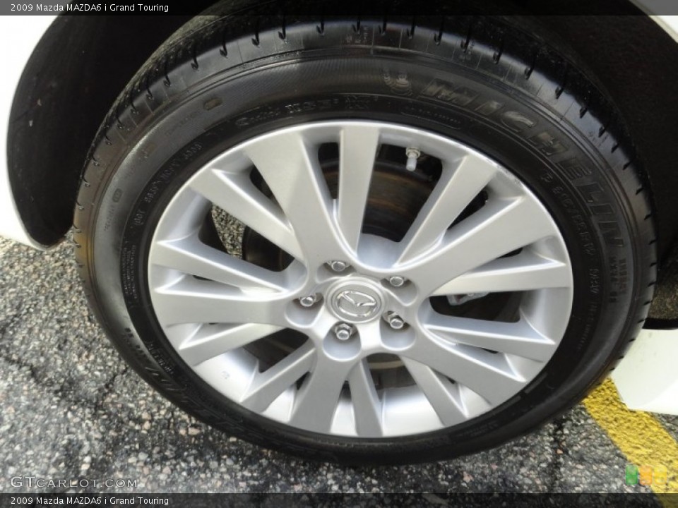 2009 Mazda MAZDA6 i Grand Touring Wheel and Tire Photo #60162891