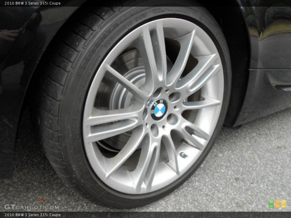2010 BMW 3 Series 335i Coupe Wheel and Tire Photo #60163230