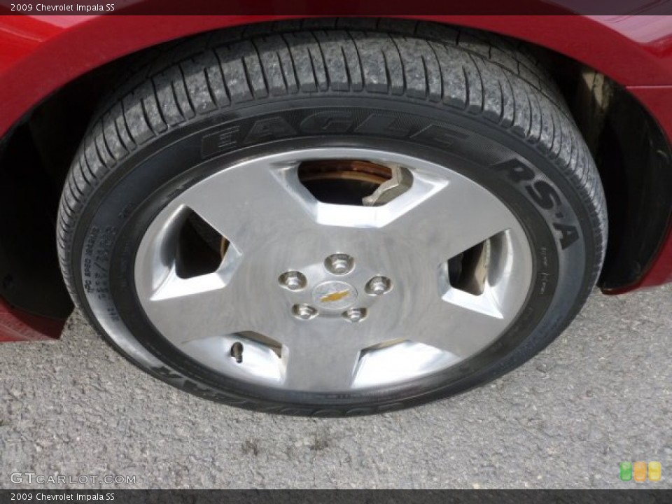 2009 Chevrolet Impala SS Wheel and Tire Photo #60163737