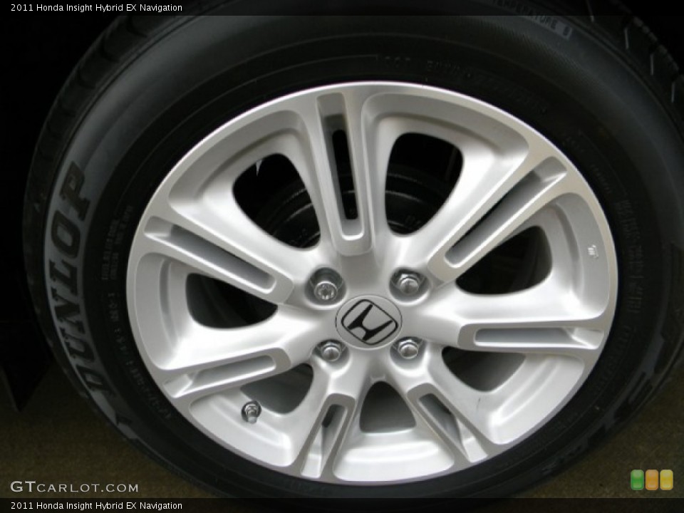 2011 Honda Insight Hybrid EX Navigation Wheel and Tire Photo #60164133