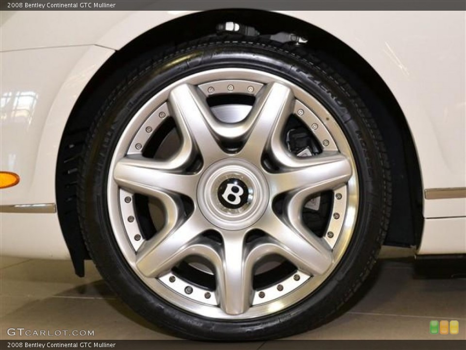 2008 Bentley Continental GTC Mulliner Wheel and Tire Photo #60166800