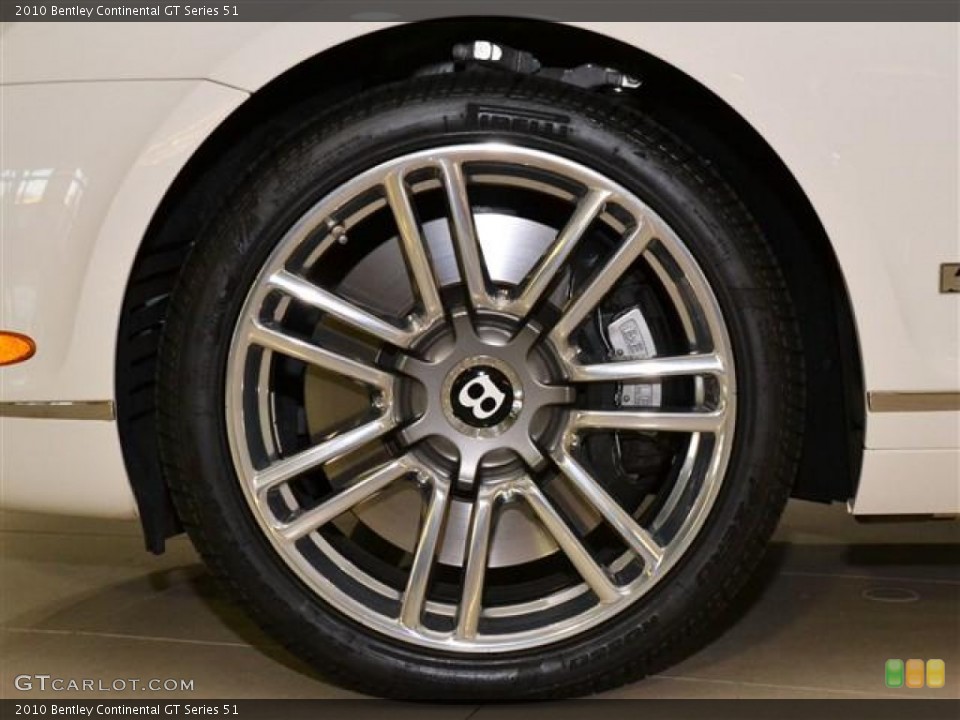 2010 Bentley Continental GT Series 51 Wheel and Tire Photo #60167547