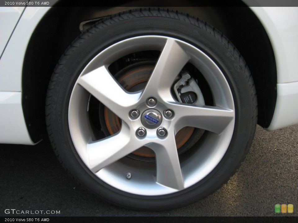 2010 Volvo S80 T6 AWD Wheel and Tire Photo #60169719