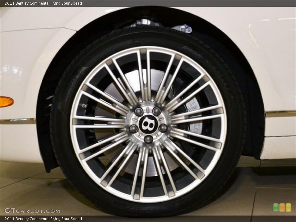 2011 Bentley Continental Flying Spur Speed Wheel and Tire Photo #60169977