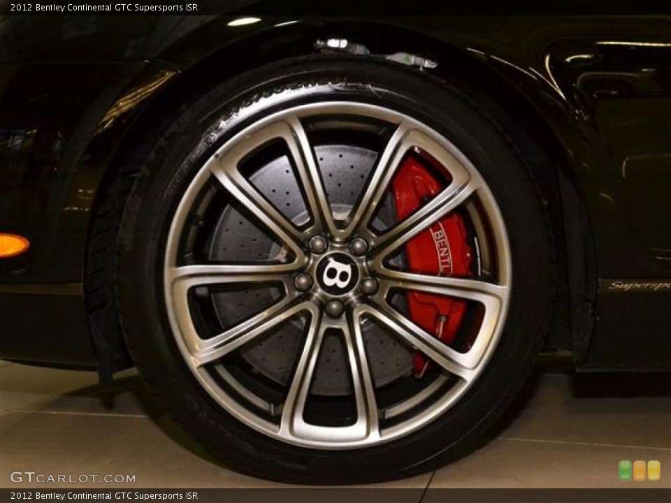 2012 Bentley Continental GTC Supersports ISR Wheel and Tire Photo #60170238