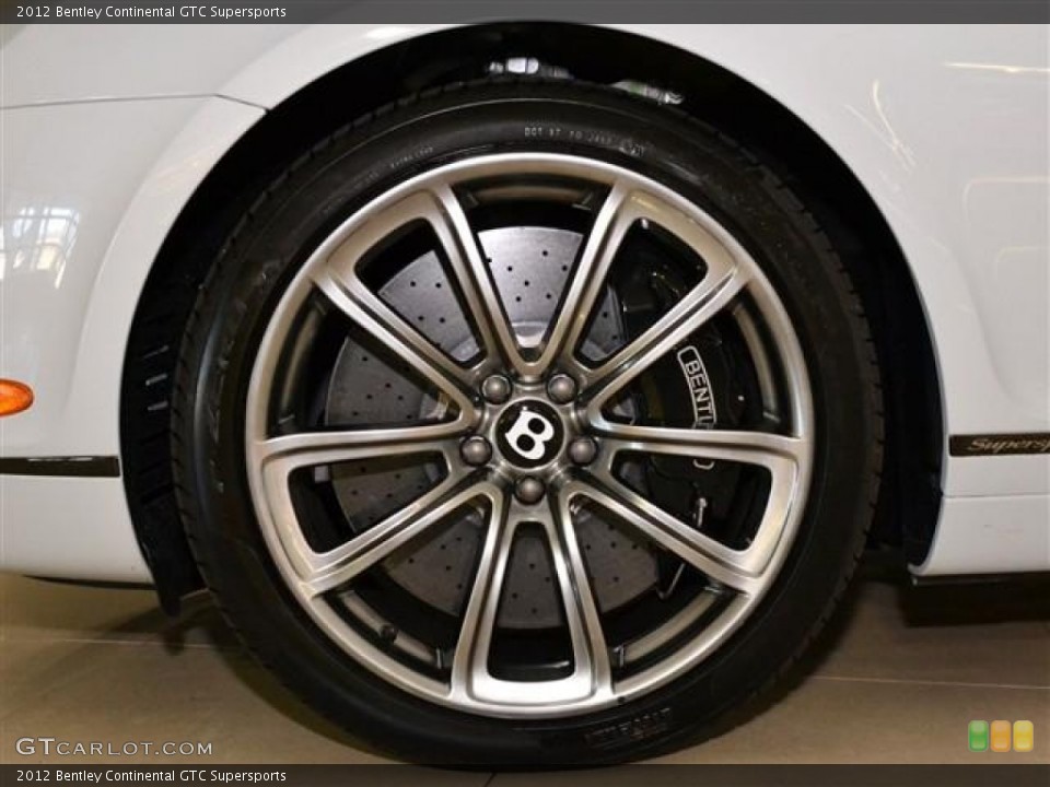 2012 Bentley Continental GTC Supersports Wheel and Tire Photo #60170295