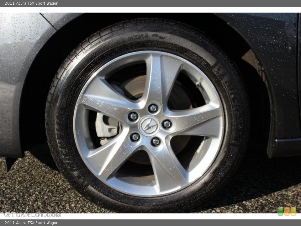 2011 Acura TSX Sport Wagon Wheel and Tire Photo #60171897