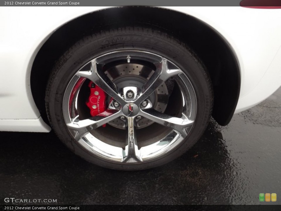 2012 Chevrolet Corvette Grand Sport Coupe Wheel and Tire Photo #60180027