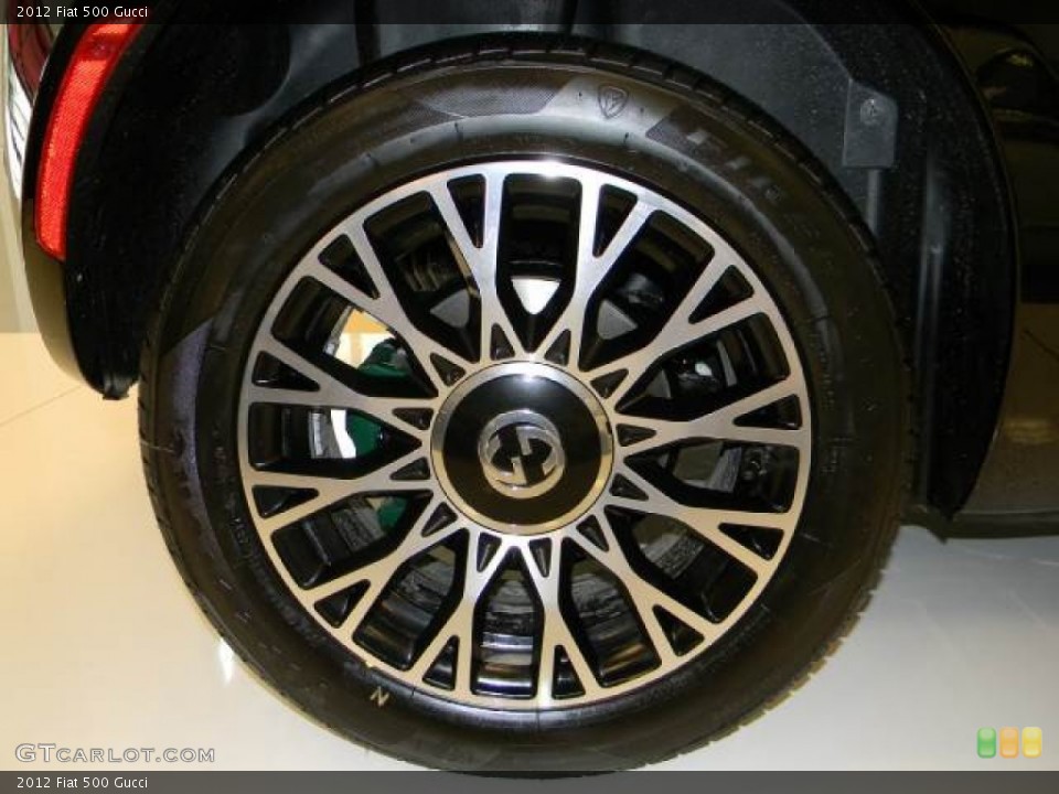 2012 Fiat 500 Gucci Wheel and Tire Photo #60190461