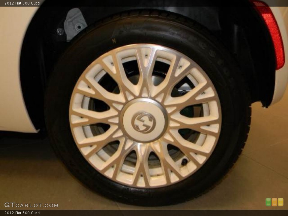2012 Fiat 500 Gucci Wheel and Tire Photo #60190541