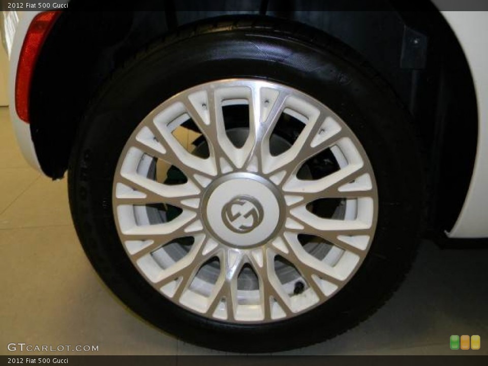 2012 Fiat 500 Gucci Wheel and Tire Photo #60190649