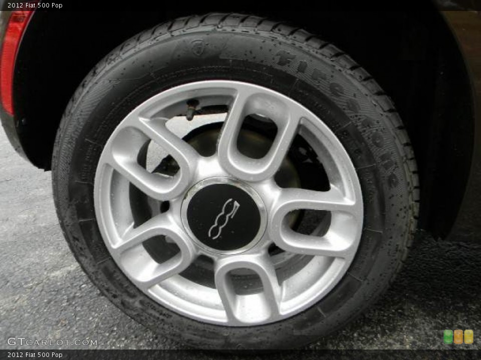 2012 Fiat 500 Pop Wheel and Tire Photo #60190689