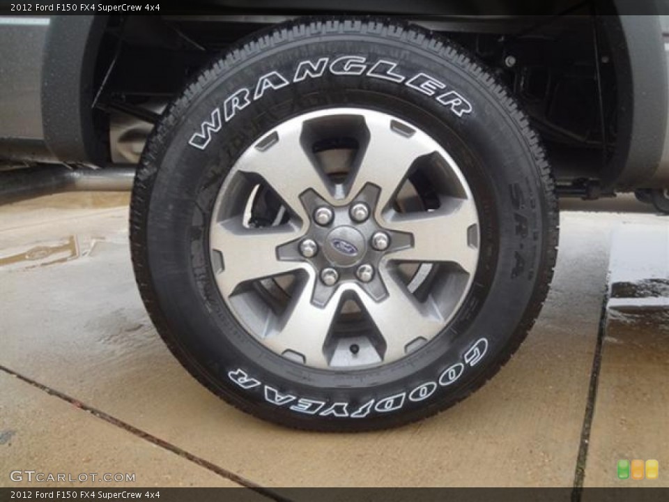 2012 Ford F150 FX4 SuperCrew 4x4 Wheel and Tire Photo #60191198