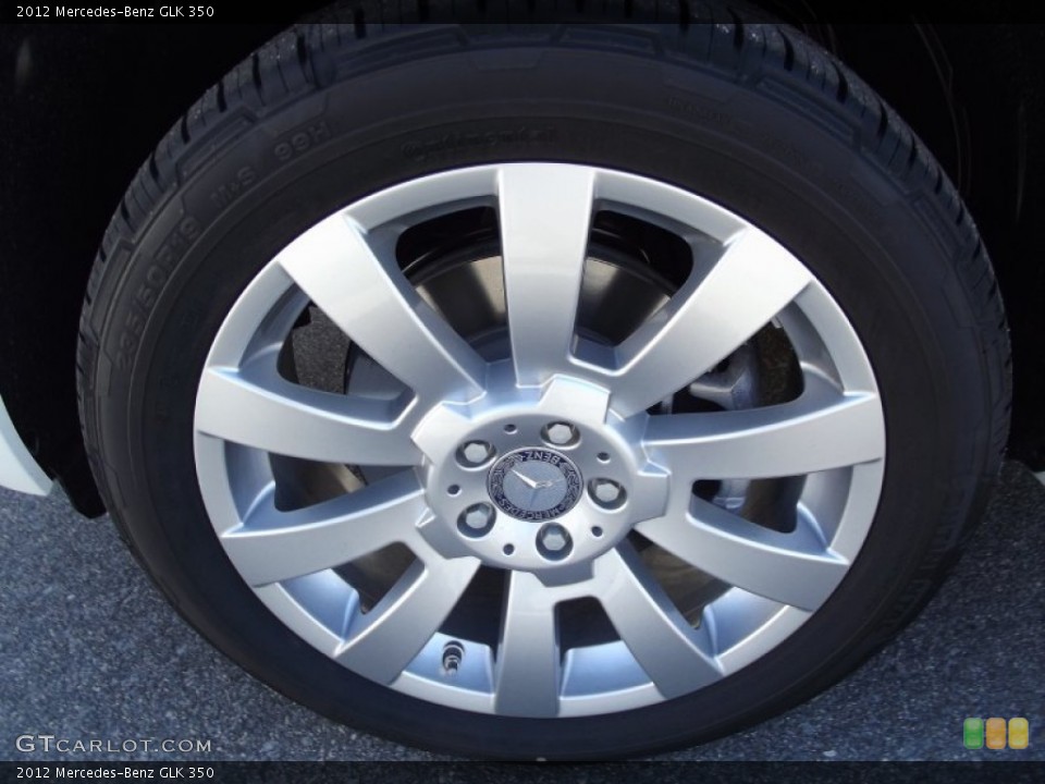 2012 Mercedes-Benz GLK 350 Wheel and Tire Photo #60194728
