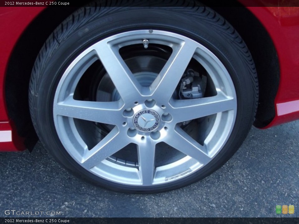 2012 Mercedes-Benz C 250 Coupe Wheel and Tire Photo #60194827