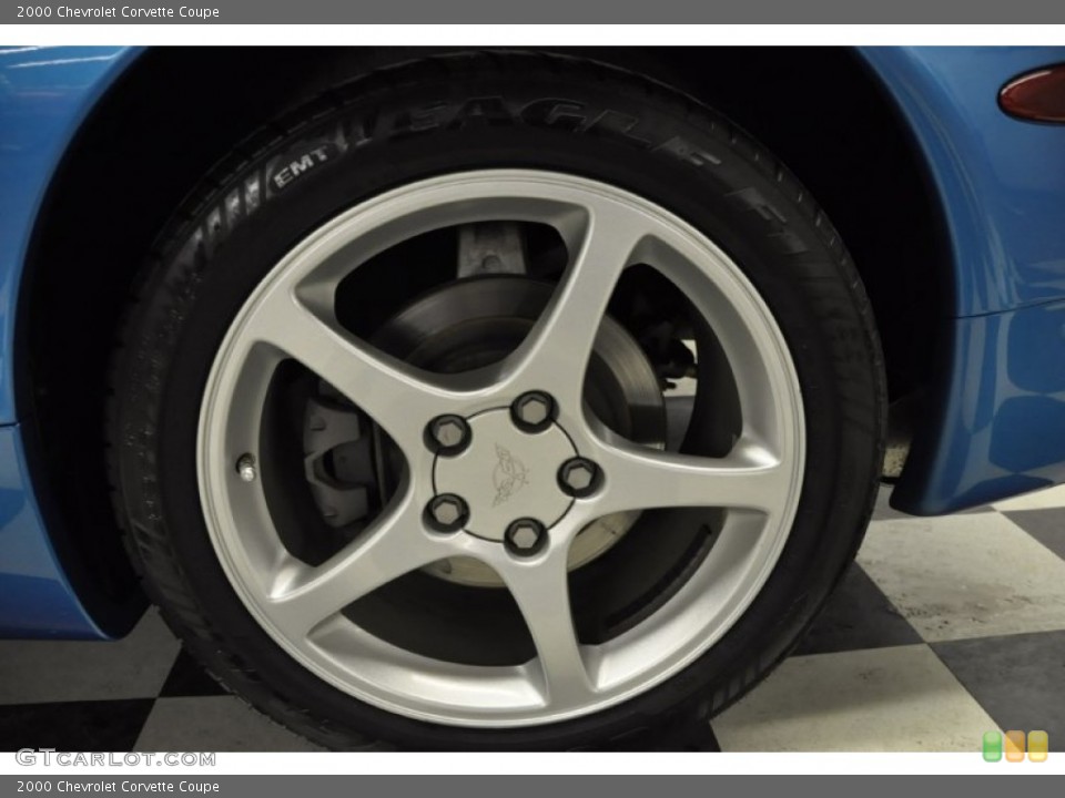 2000 Chevrolet Corvette Coupe Wheel and Tire Photo #60195135