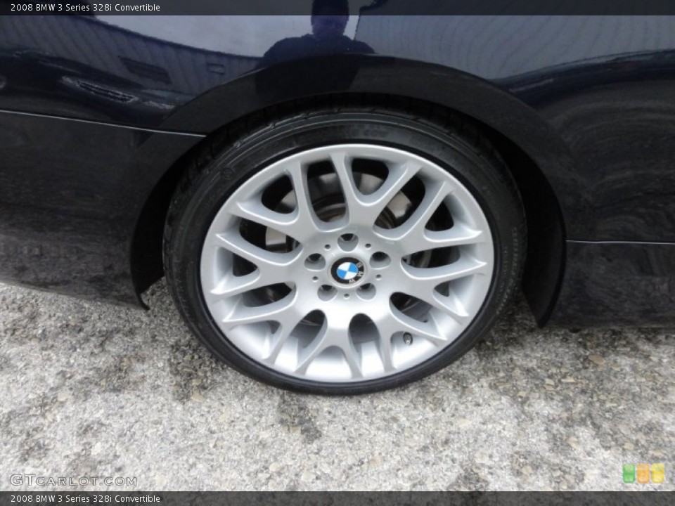 2008 BMW 3 Series 328i Convertible Wheel and Tire Photo #60200248