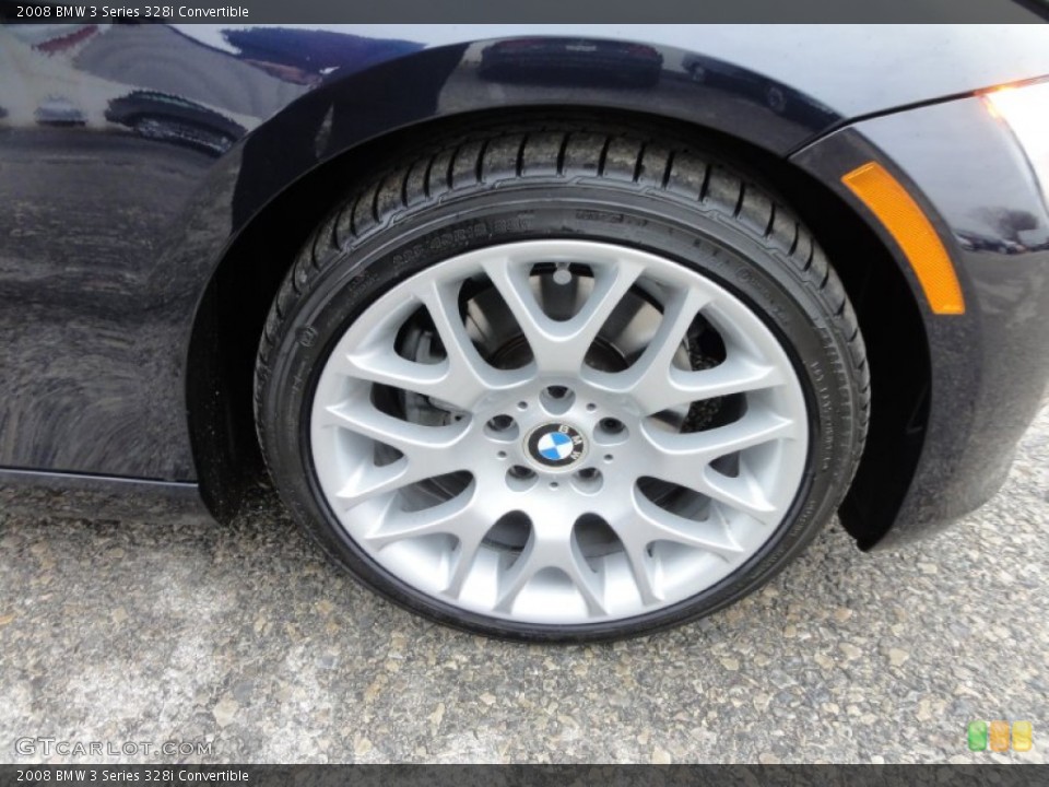 2008 BMW 3 Series 328i Convertible Wheel and Tire Photo #60200254