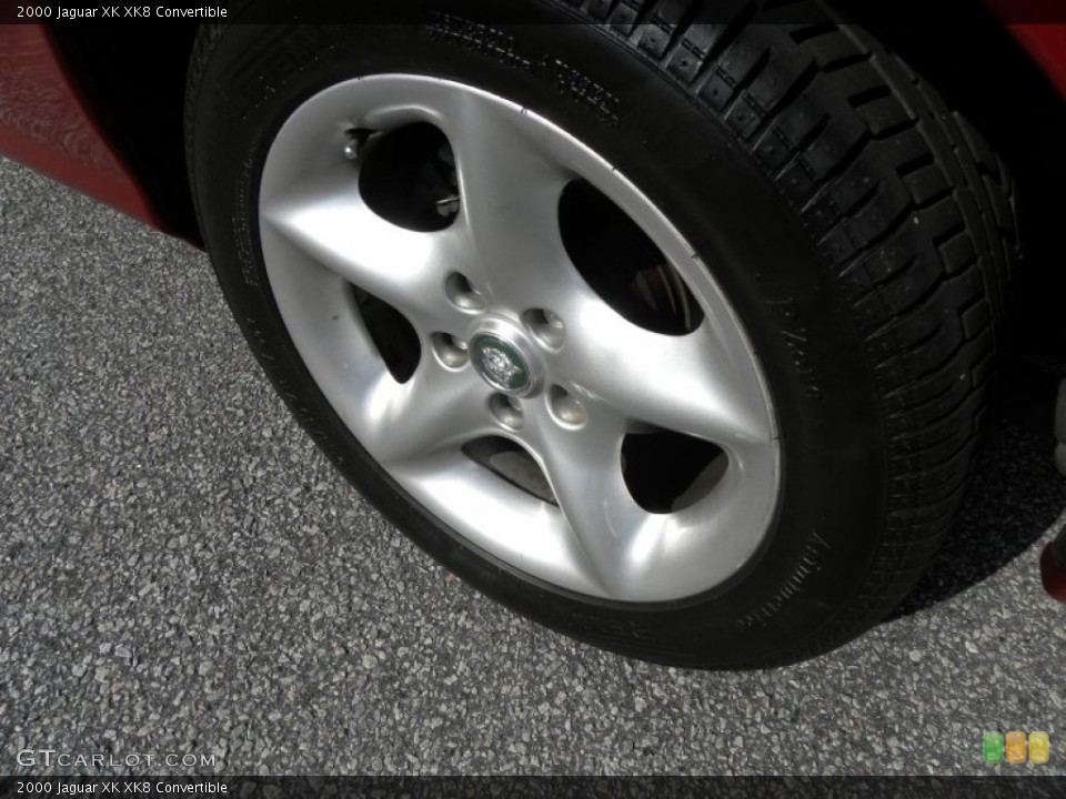 2000 Jaguar XK XK8 Convertible Wheel and Tire Photo #60201637