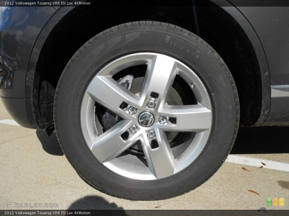 2012 Volkswagen Touareg VR6 FSI Lux 4XMotion Wheel and Tire Photo #60201721