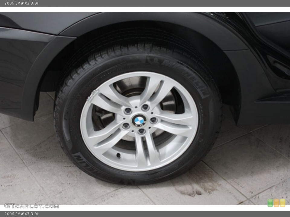 2006 BMW X3 3.0i Wheel and Tire Photo #60203308