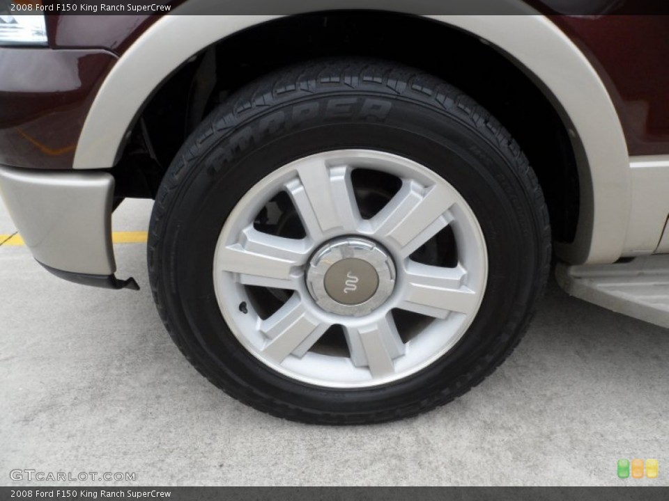 2008 Ford F150 King Ranch SuperCrew Wheel and Tire Photo #60205053