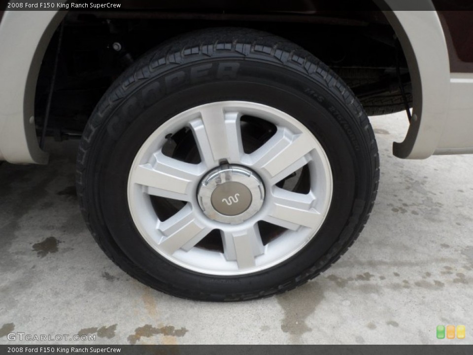 2008 Ford F150 King Ranch SuperCrew Wheel and Tire Photo #60205062