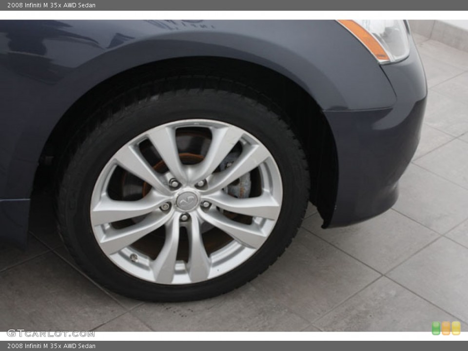 2008 Infiniti M 35x AWD Sedan Wheel and Tire Photo #60205201