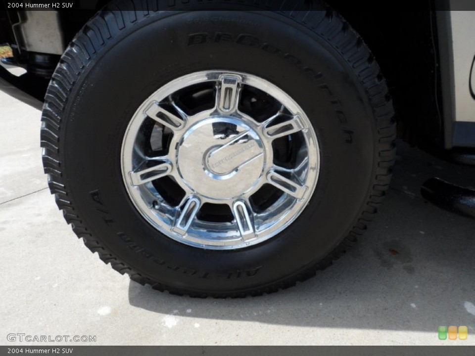 2004 Hummer H2 SUV Wheel and Tire Photo #60205768