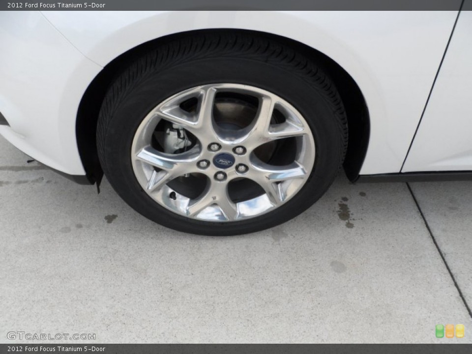 2012 Ford Focus Titanium 5-Door Wheel and Tire Photo #60207791