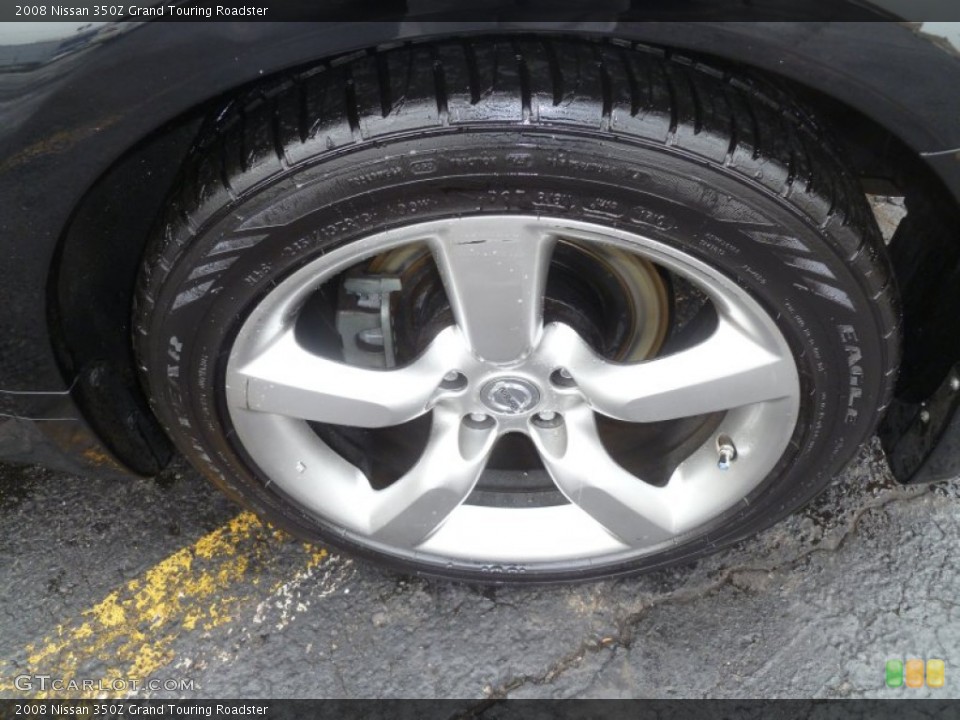 2008 Nissan 350Z Grand Touring Roadster Wheel and Tire Photo #60207859