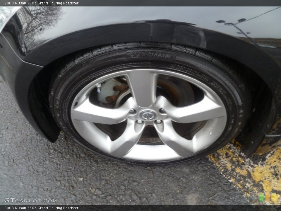 2008 Nissan 350Z Grand Touring Roadster Wheel and Tire Photo #60207865