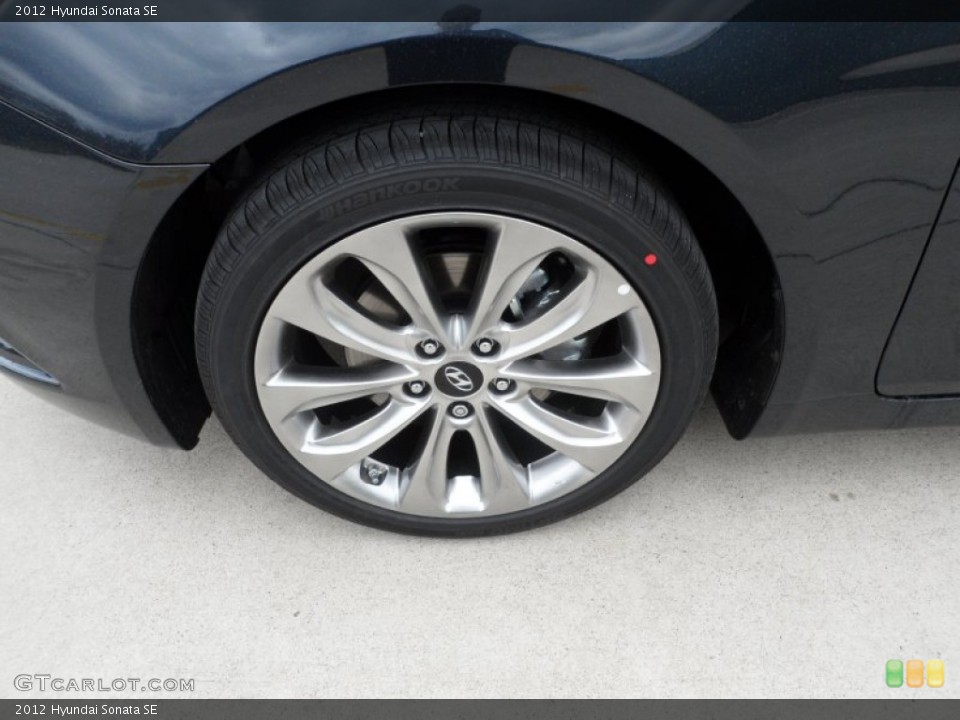 2012 Hyundai Sonata SE Wheel and Tire Photo #60208090
