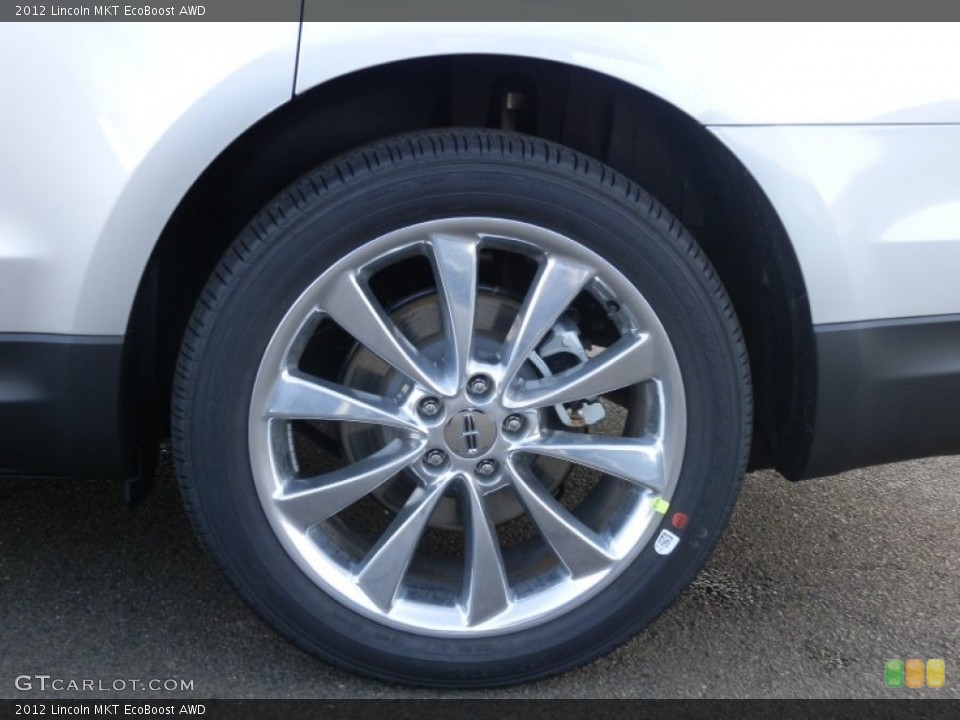 2012 Lincoln MKT EcoBoost AWD Wheel and Tire Photo #60214111