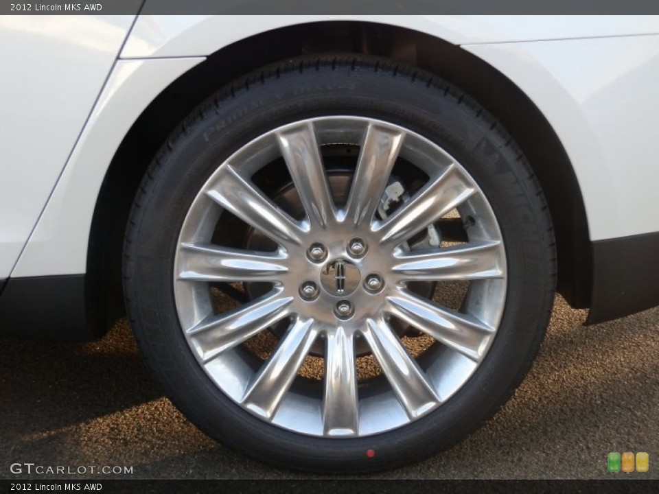 2012 Lincoln MKS AWD Wheel and Tire Photo #60214267