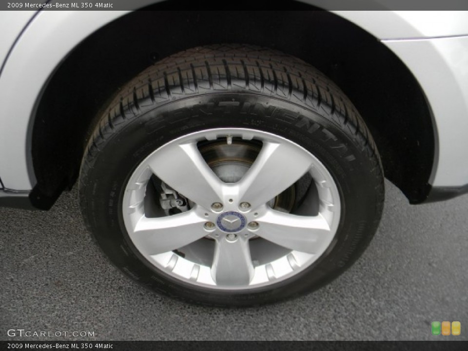 2009 Mercedes-Benz ML 350 4Matic Wheel and Tire Photo #60214337