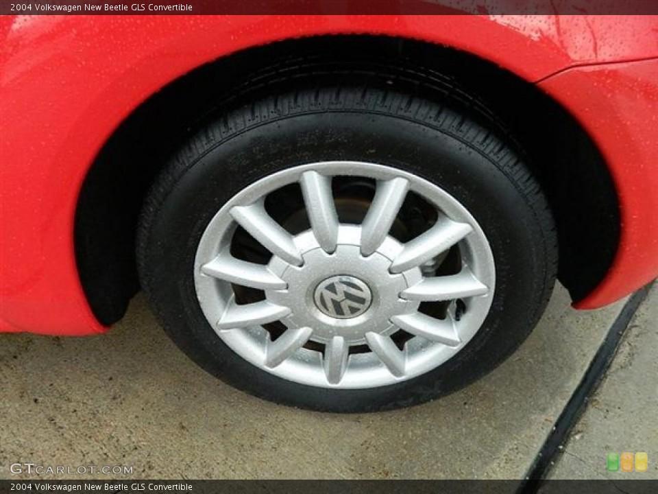 2004 Volkswagen New Beetle GLS Convertible Wheel and Tire Photo #60216691
