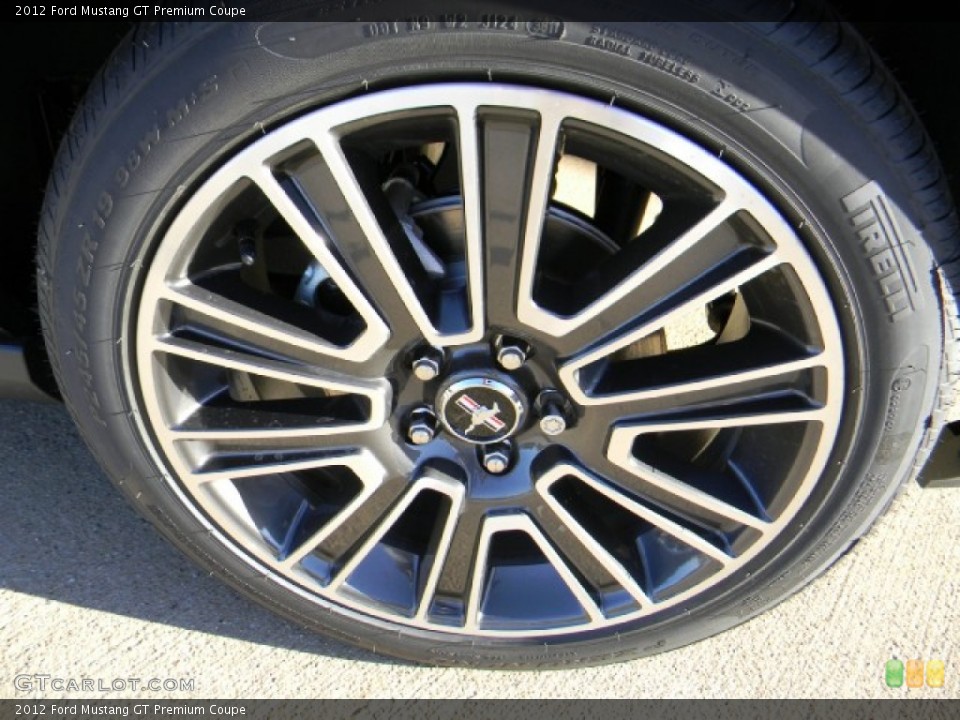 2012 Ford Mustang GT Premium Coupe Wheel and Tire Photo #60217801