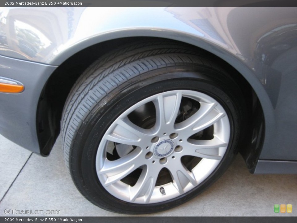 2009 Mercedes-Benz E 350 4Matic Wagon Wheel and Tire Photo #60225109
