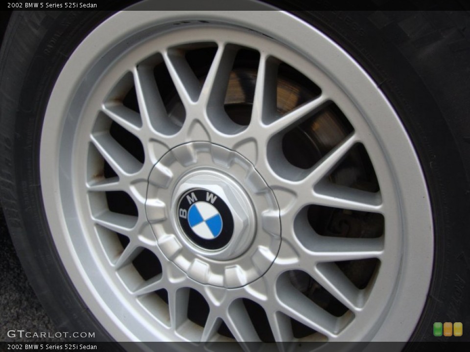 2002 BMW 5 Series 525i Sedan Wheel and Tire Photo #60228895