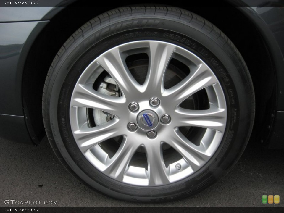 2011 Volvo S80 3.2 Wheel and Tire Photo #60230923