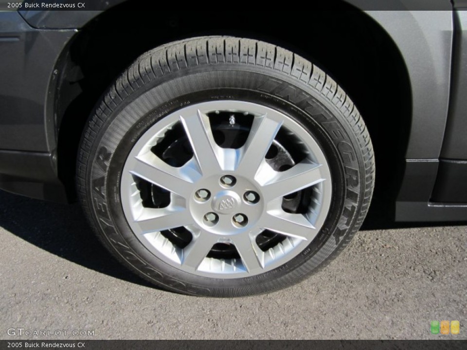 2005 Buick Rendezvous CX Wheel and Tire Photo #60234420