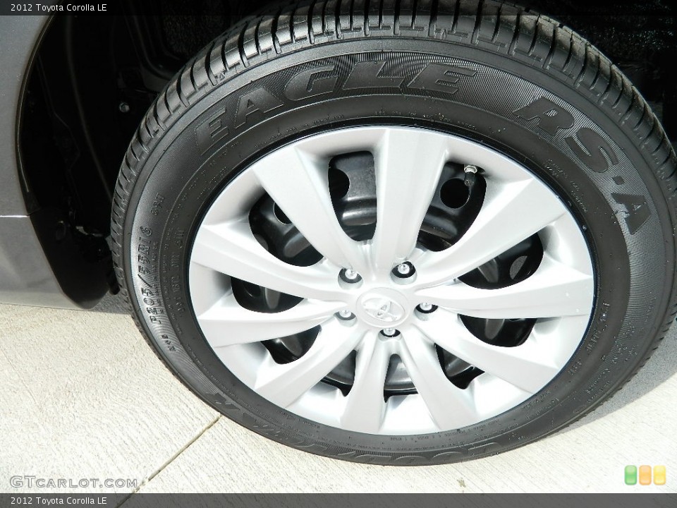 2012 Toyota Corolla LE Wheel and Tire Photo #60243250