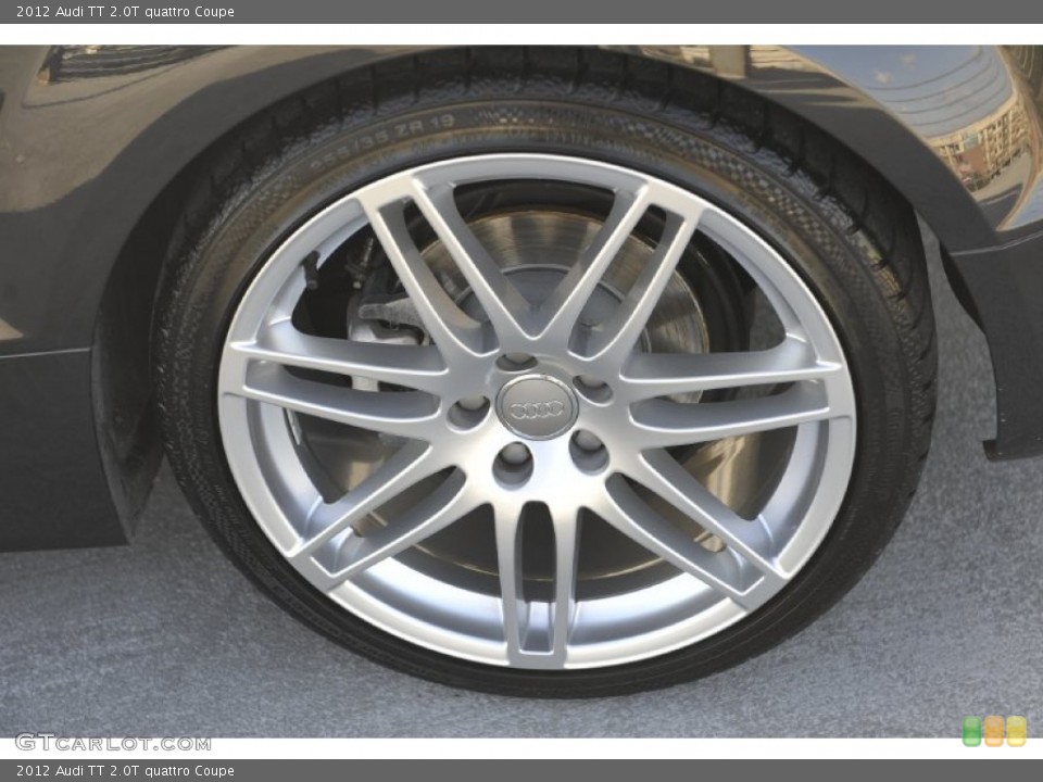 2012 Audi TT 2.0T quattro Coupe Wheel and Tire Photo #60245770