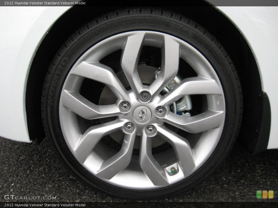 2012 Hyundai Veloster  Wheel and Tire Photo #60247193