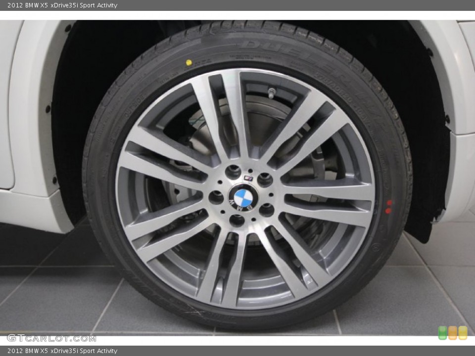 2012 BMW X5 xDrive35i Sport Activity Wheel and Tire Photo #60250874