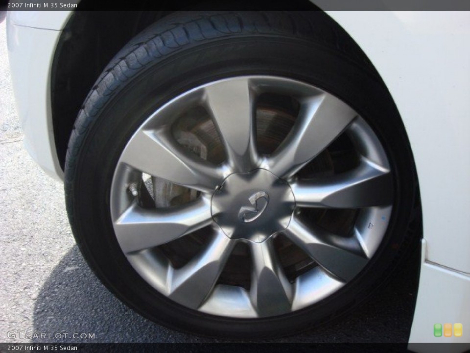 2007 Infiniti M 35 Sedan Wheel and Tire Photo #60251627