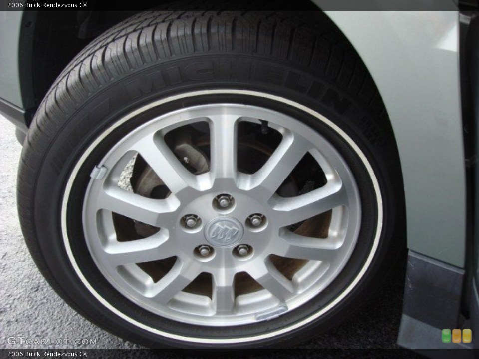 2006 Buick Rendezvous CX Wheel and Tire Photo #60252548