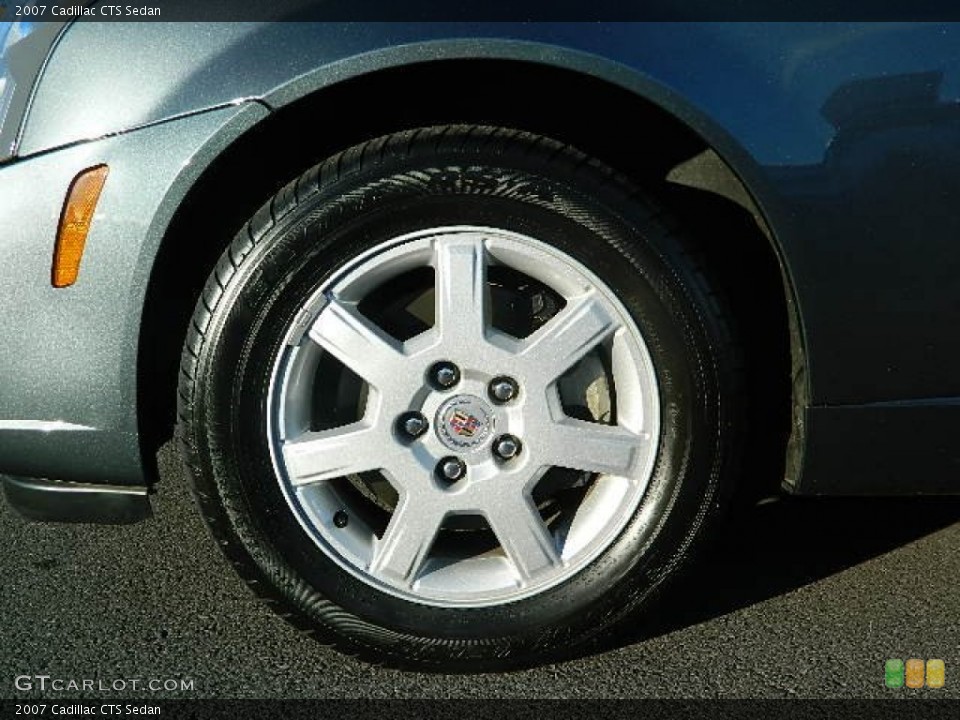 2007 Cadillac CTS Sedan Wheel and Tire Photo #60258257
