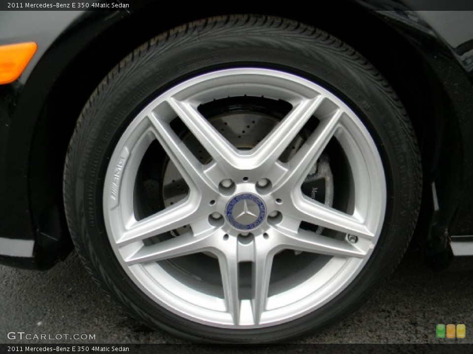 2011 Mercedes-Benz E 350 4Matic Sedan Wheel and Tire Photo #60262730